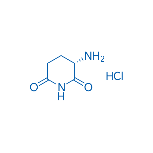 (S)-3-Aminopiperidine-2,6-dione hydrochloride Chemical Structure