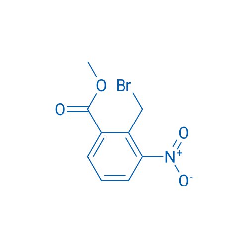 Methyl 2-(bromomethyl)-3-nitrobenzoate Chemical Structure